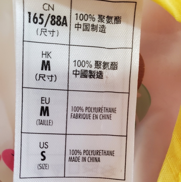 Disney Parks Women's Rain Coat Jacket Falmingo Mickey Treats Dole Whip Size: S - Picture 11 of 14